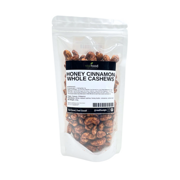 Real Food - Honey Cinnamon Whole Cashew