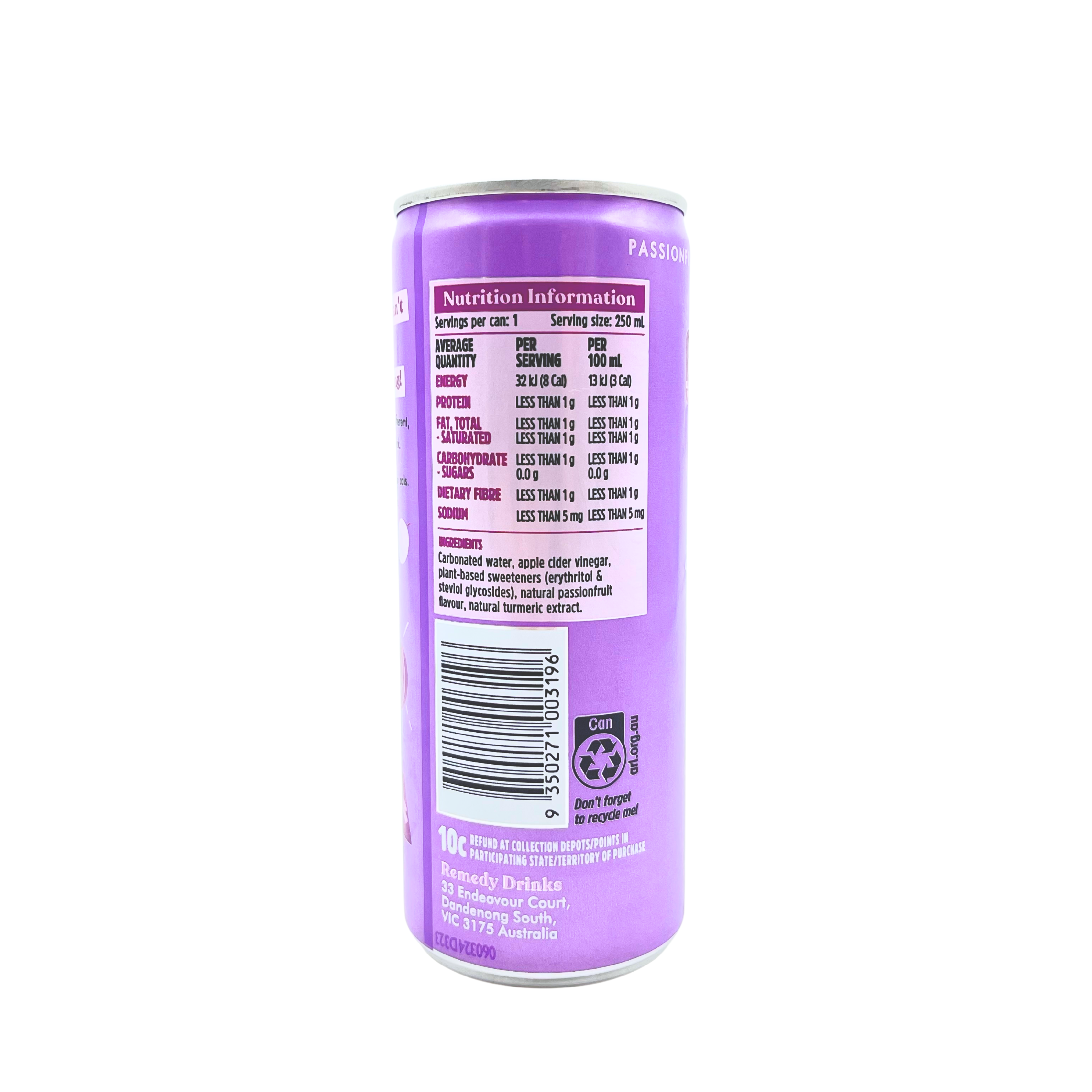 Remedy –  Sodaly Passionfruit