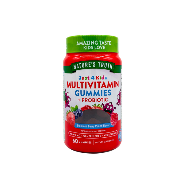 Nature's Truth – Kidz Multivitamin + Probiotic Gummies