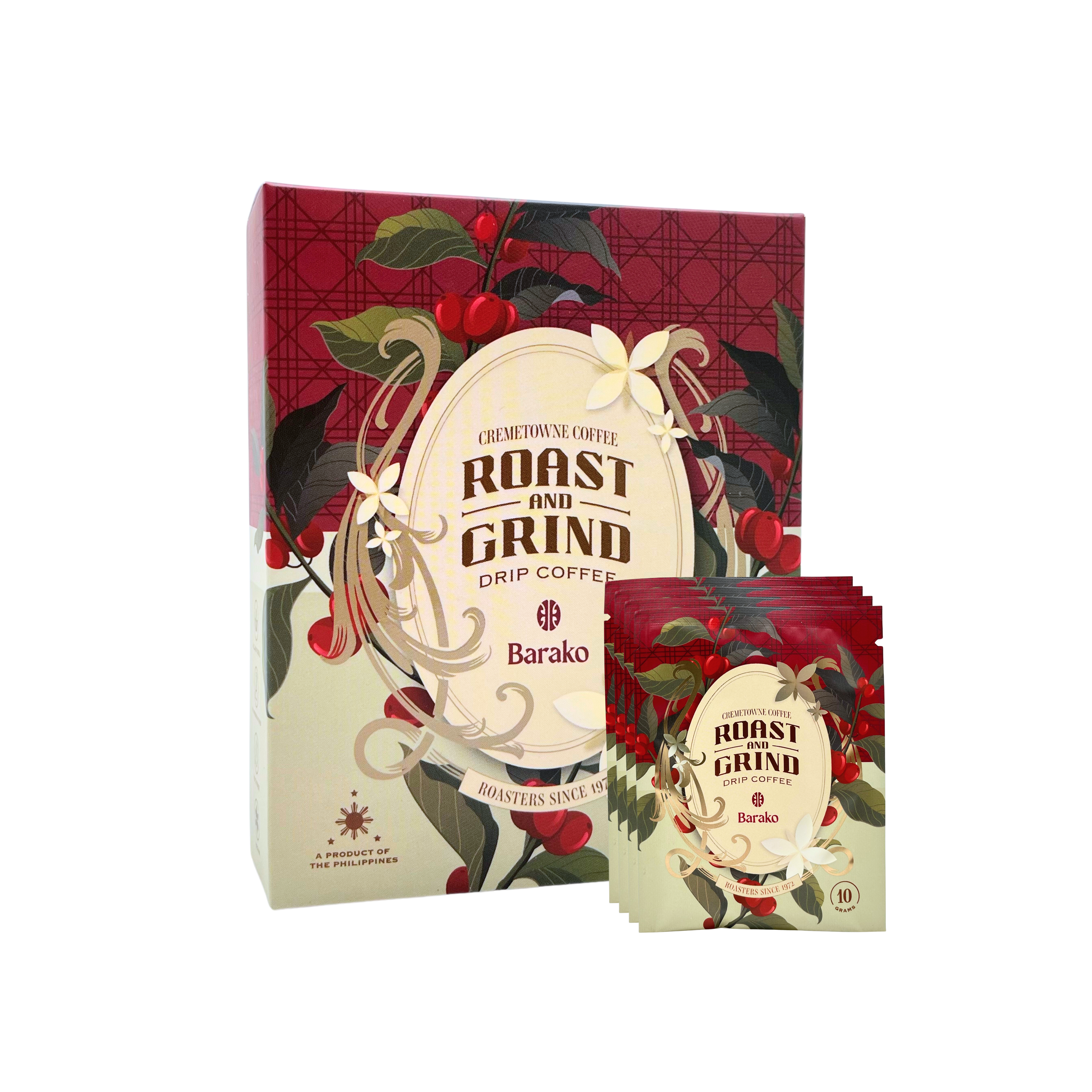 Cremetowne Coffee - Barako Blend Drip Coffee Drip Set 4's