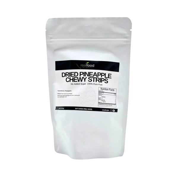 Real Food - Dried Pineapple Chewy Strips