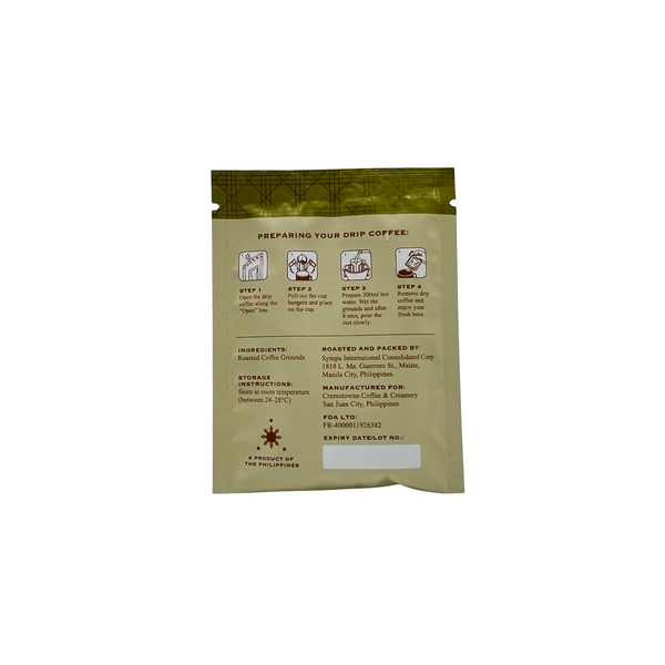 Cremetowne Coffee - Original Blend Coffee Drip Sachet