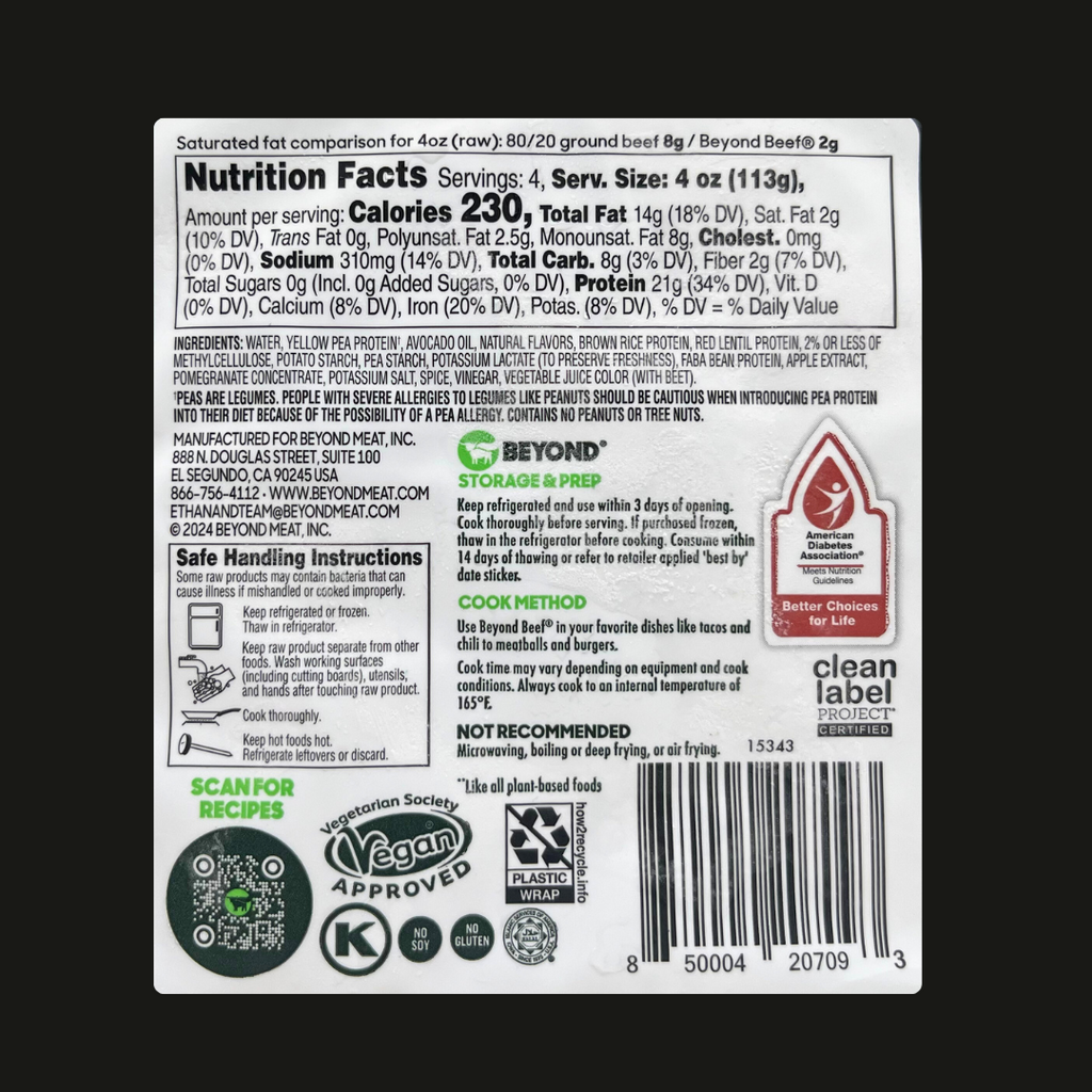 Beyond Beef – Plant-Based Ground 452g