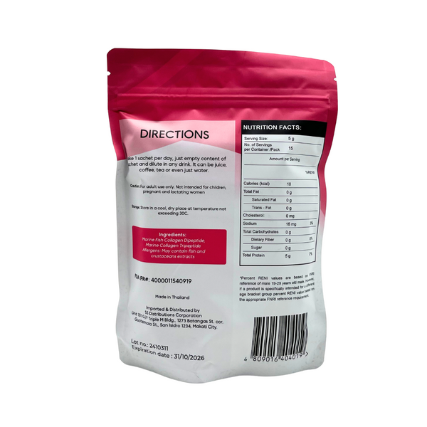 We Pure - Marine Collagen Powder (Unflavored) 75g