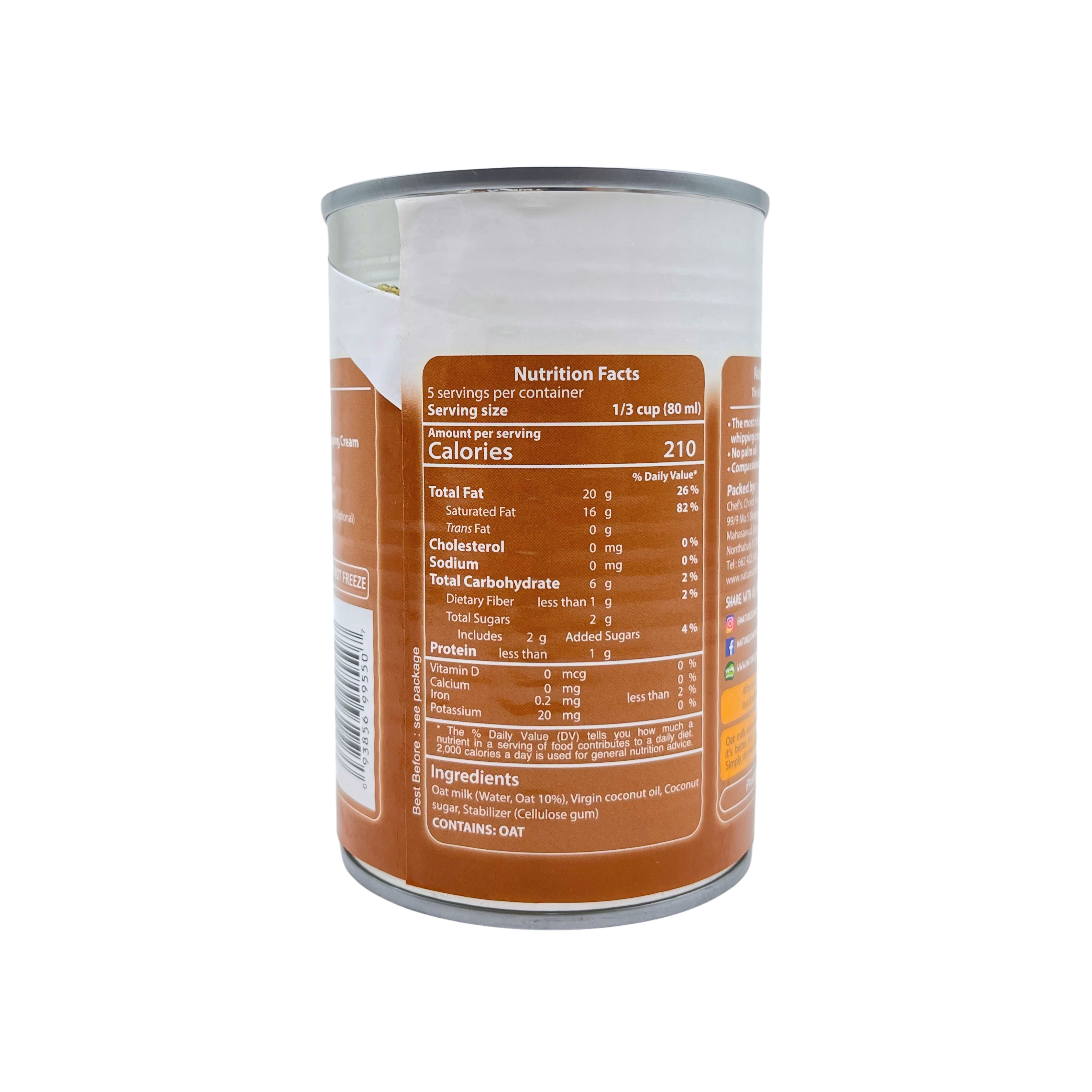 Nature's Charm - Oat Whipping Cream
