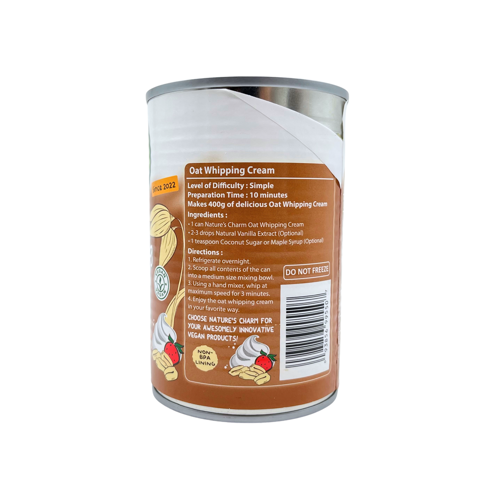 Nature's Charm - Oat Whipping Cream