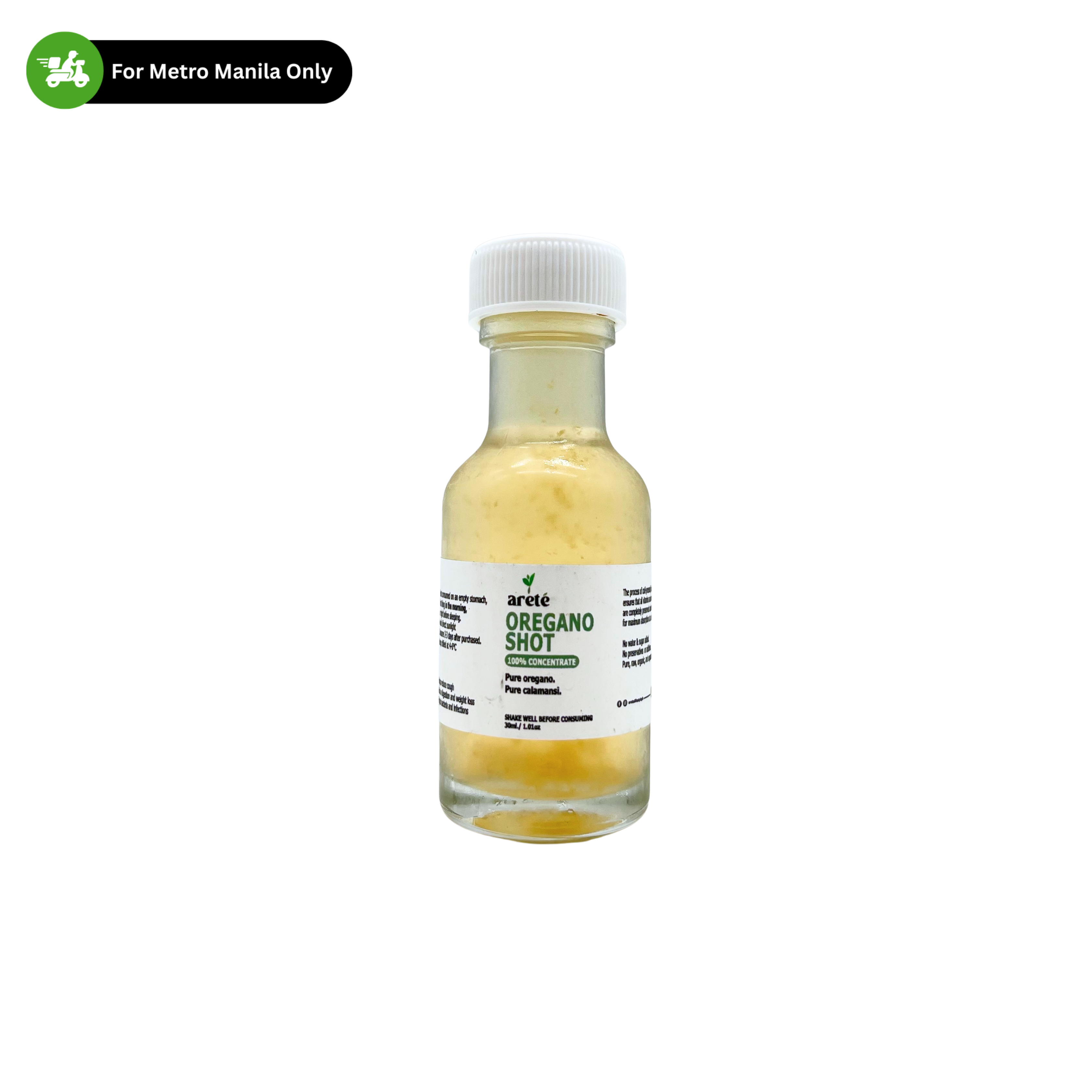 Arete Lifestyle — Oregano Shot