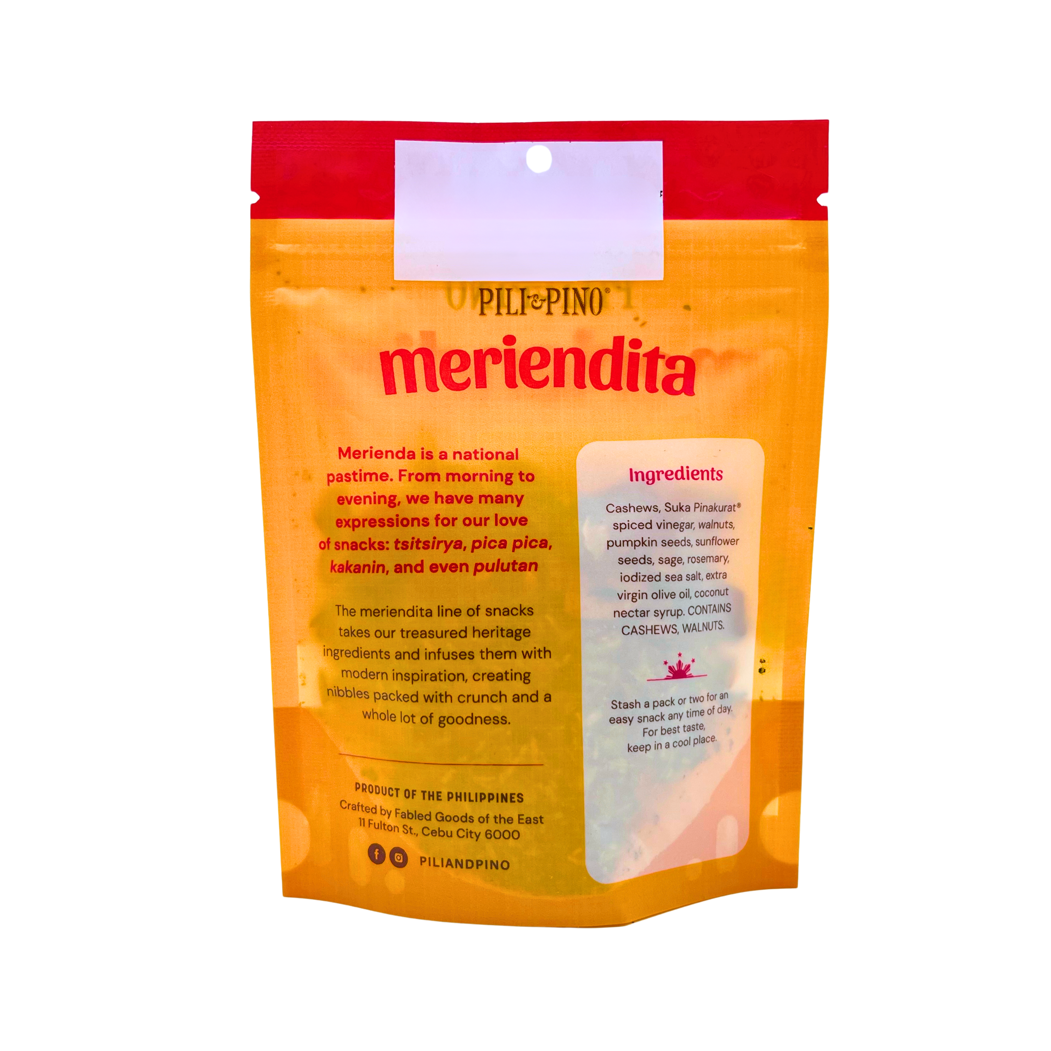 Pili & Pino - Meriendita Herbed Nuts Pinakurat