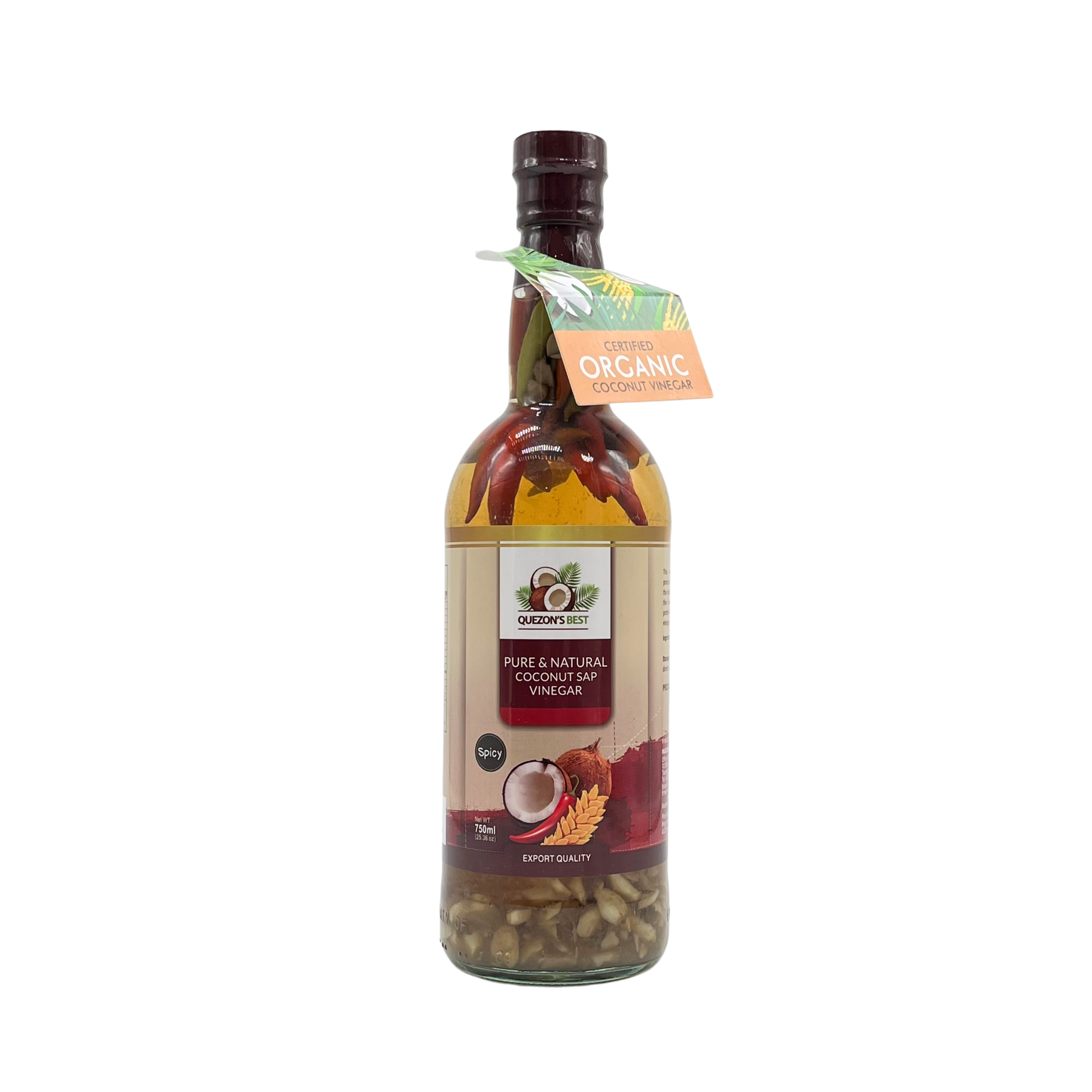 Quezon's Best — Spicy Organic Coconut Sap Vinegar
