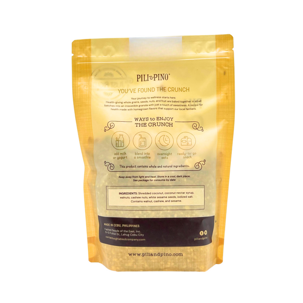 Pili & Pino – Grain Free Coconut Granola