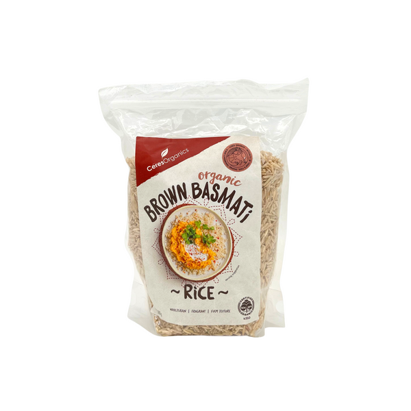 Ceres Organics – Organic Brown Basmati Rice 500g