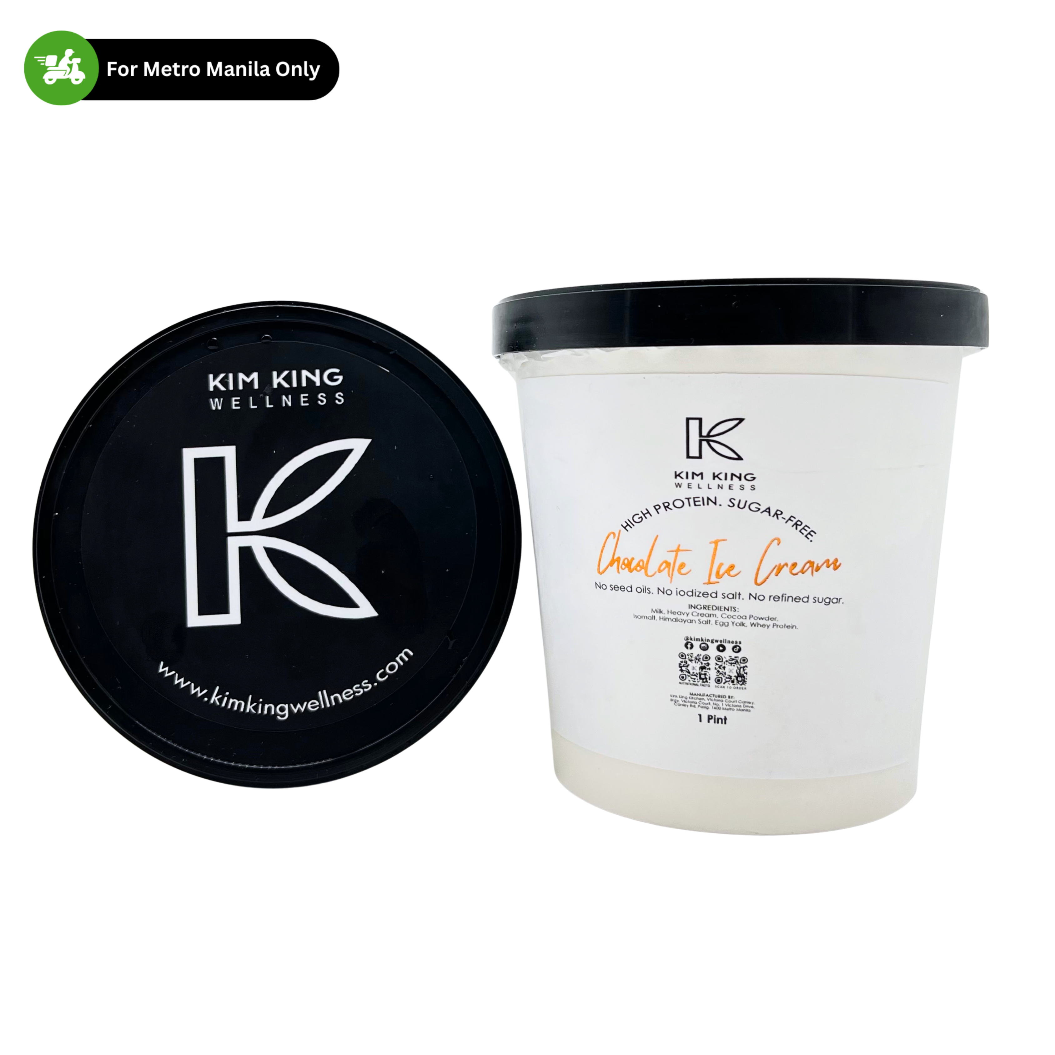 Kim King - Chocolate High Protein & Sugar-Free Ice Cream