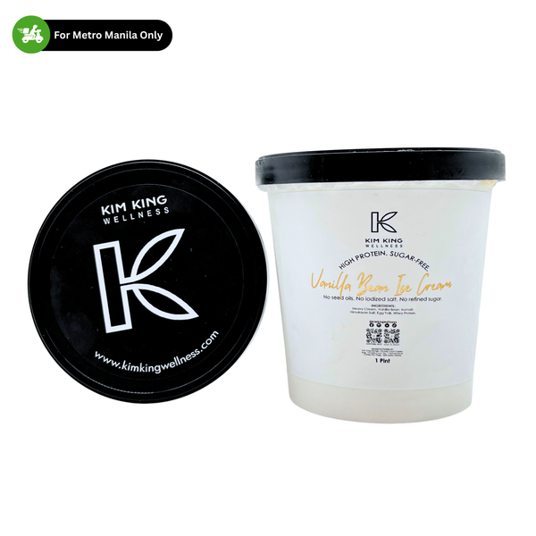 Kim King - Vanilla Bean High Protein & Sugar-Free Ice Cream