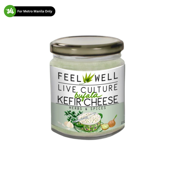 Feel Well – Bufala Kefir Cheese with Herbs & Spices