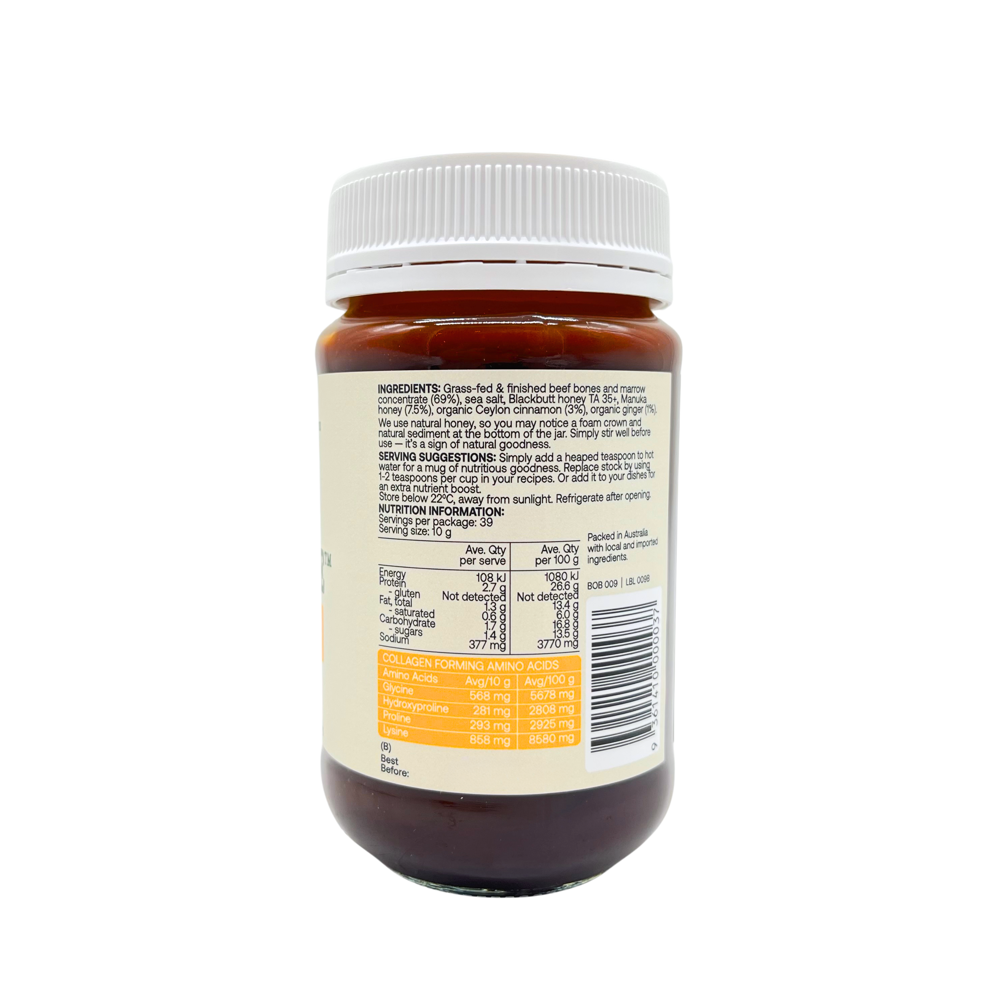 Best of the Bone - Manuka Ginger & Cinnamon Bone Broth