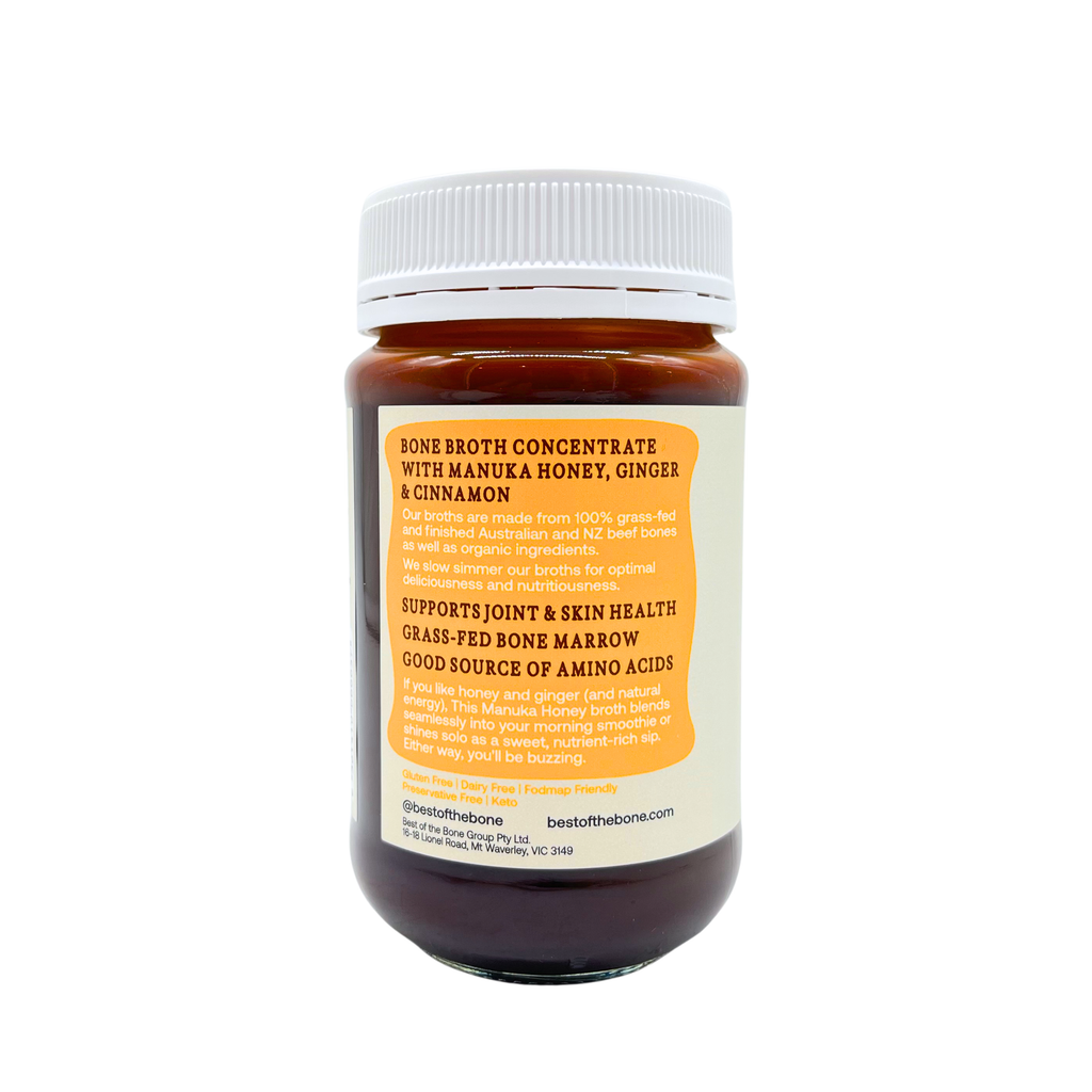 Best of the Bone - Manuka Ginger & Cinnamon Bone Broth