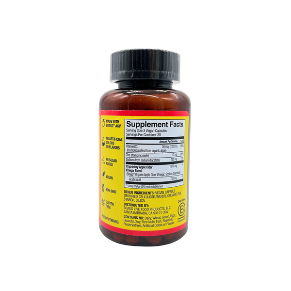 Bragg - Apple Cider Vinegar Capsules