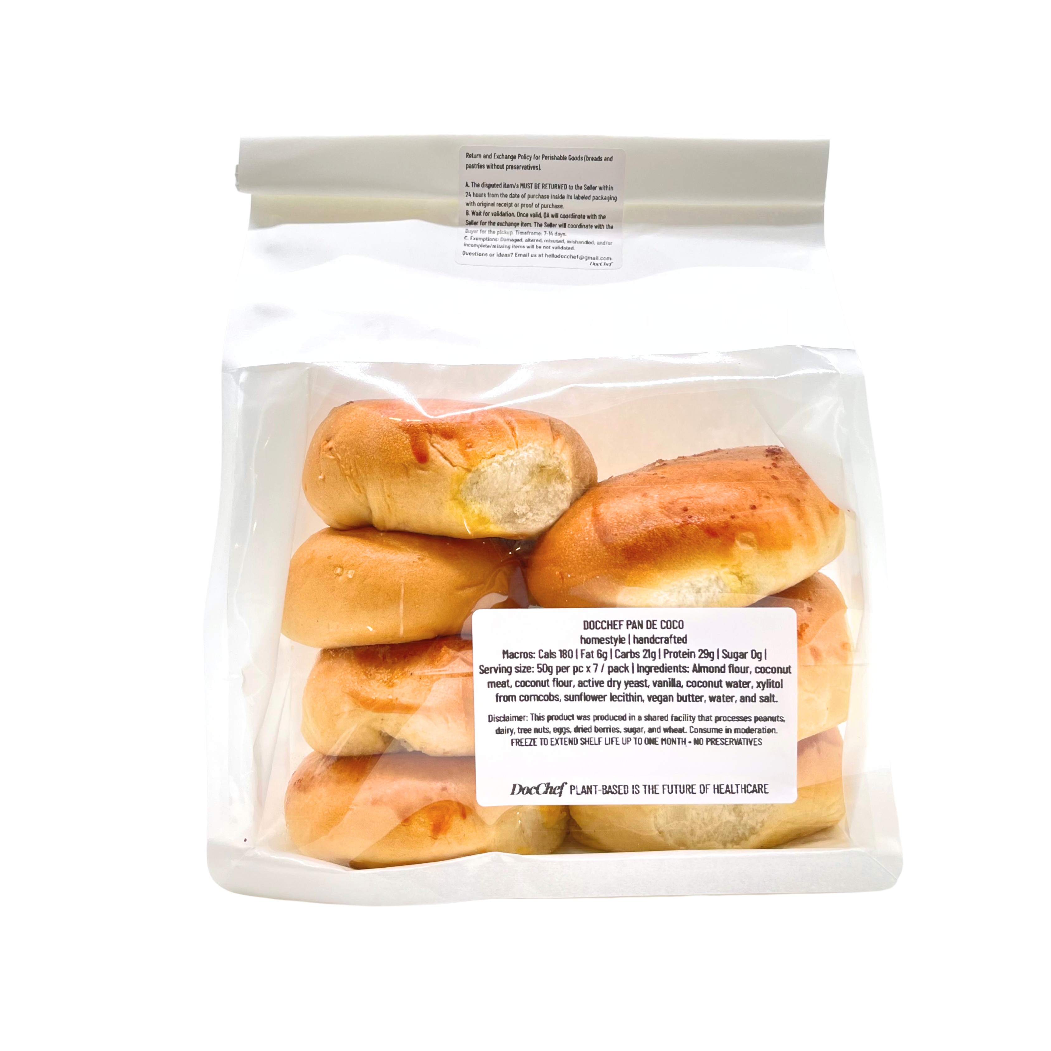 Doc Chef - Plant-Based Pan De Coco