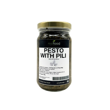 Real Food - Pesto with Pili Nut in Olive Oil 200g