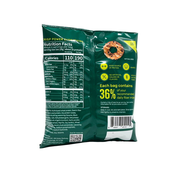 Crisp Power - Everything Protein Pretzels