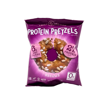 Crisp Power - Sesame Protein Pretzels