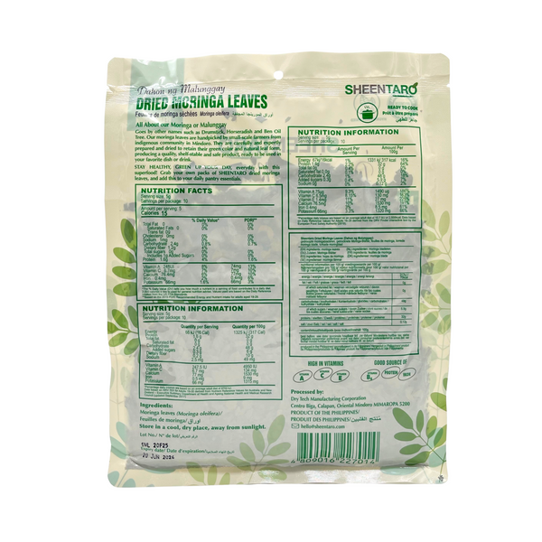 Sheentaro - Dried Moringa Leaves (Malunggay)