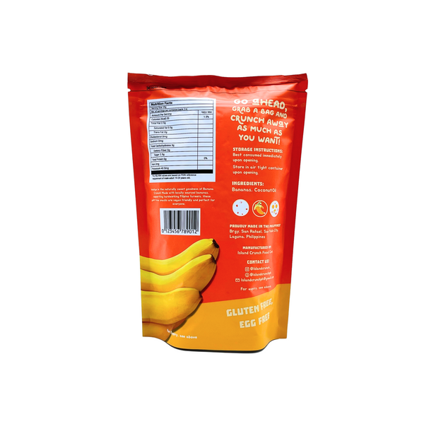 Island Crunch - Banana Crunch 65g
