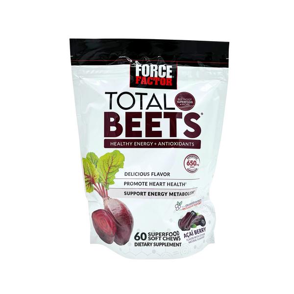 Force Factor - Total Beets Acai Berry Soft Chews