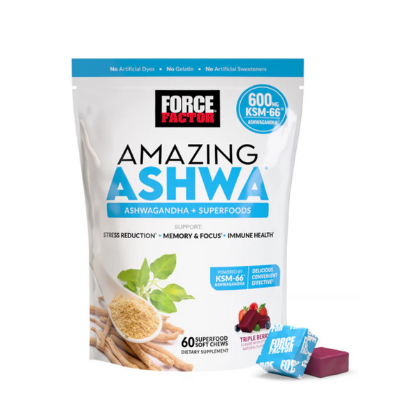 Force Factor - Amazing Ashwagandha Superfood Soft Chews