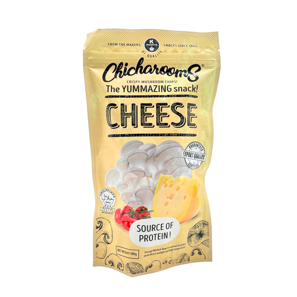 Chicharooms - Cheesy Crispy Mushroom Chips