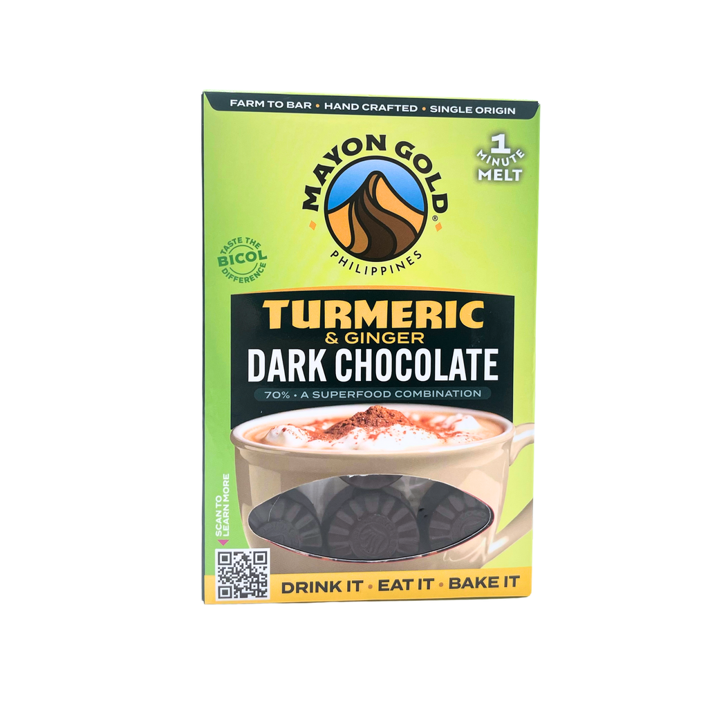 Mayon Gold – Turmeric & Ginger Dark Chocolate