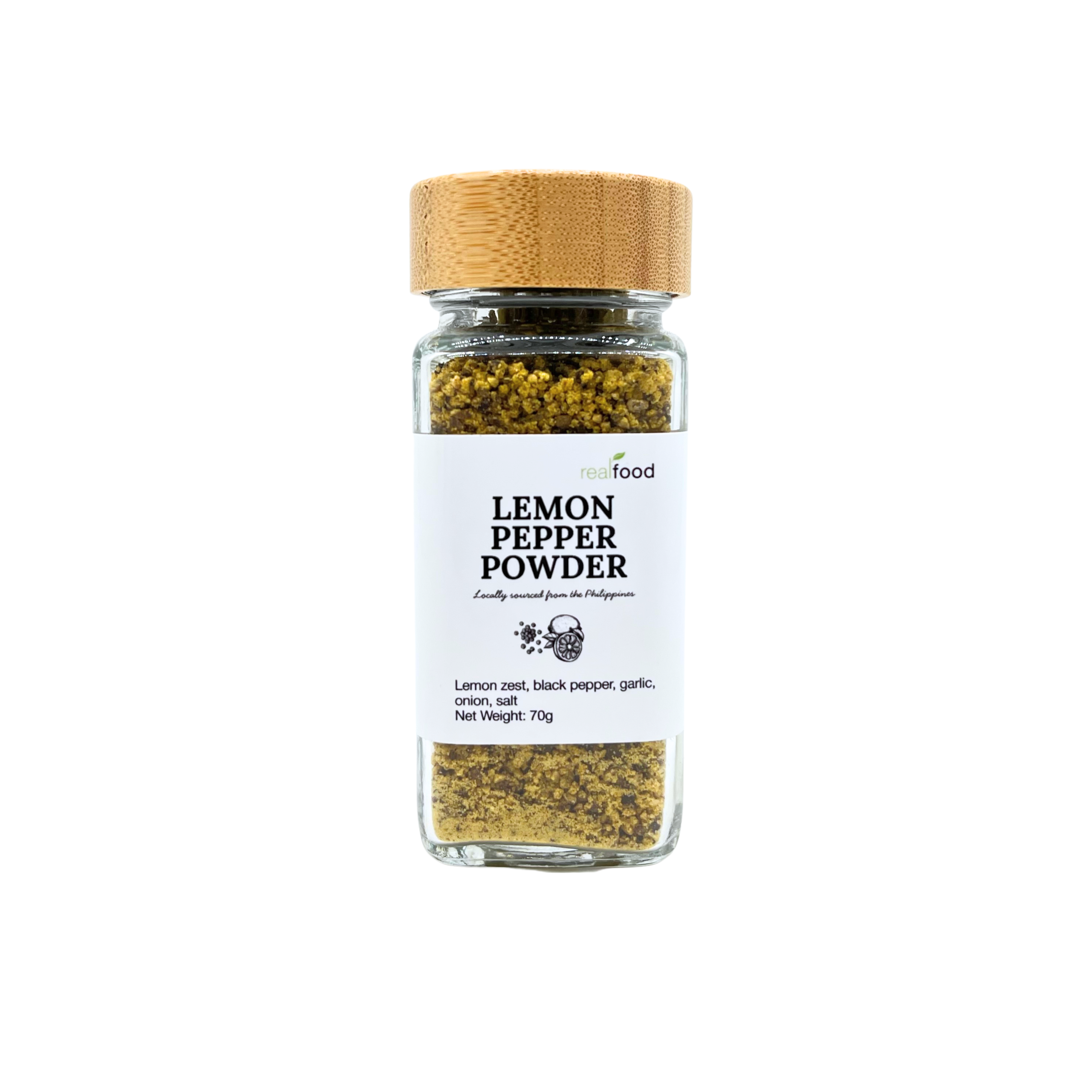 Real Food PH - Lemon Pepper Powder
