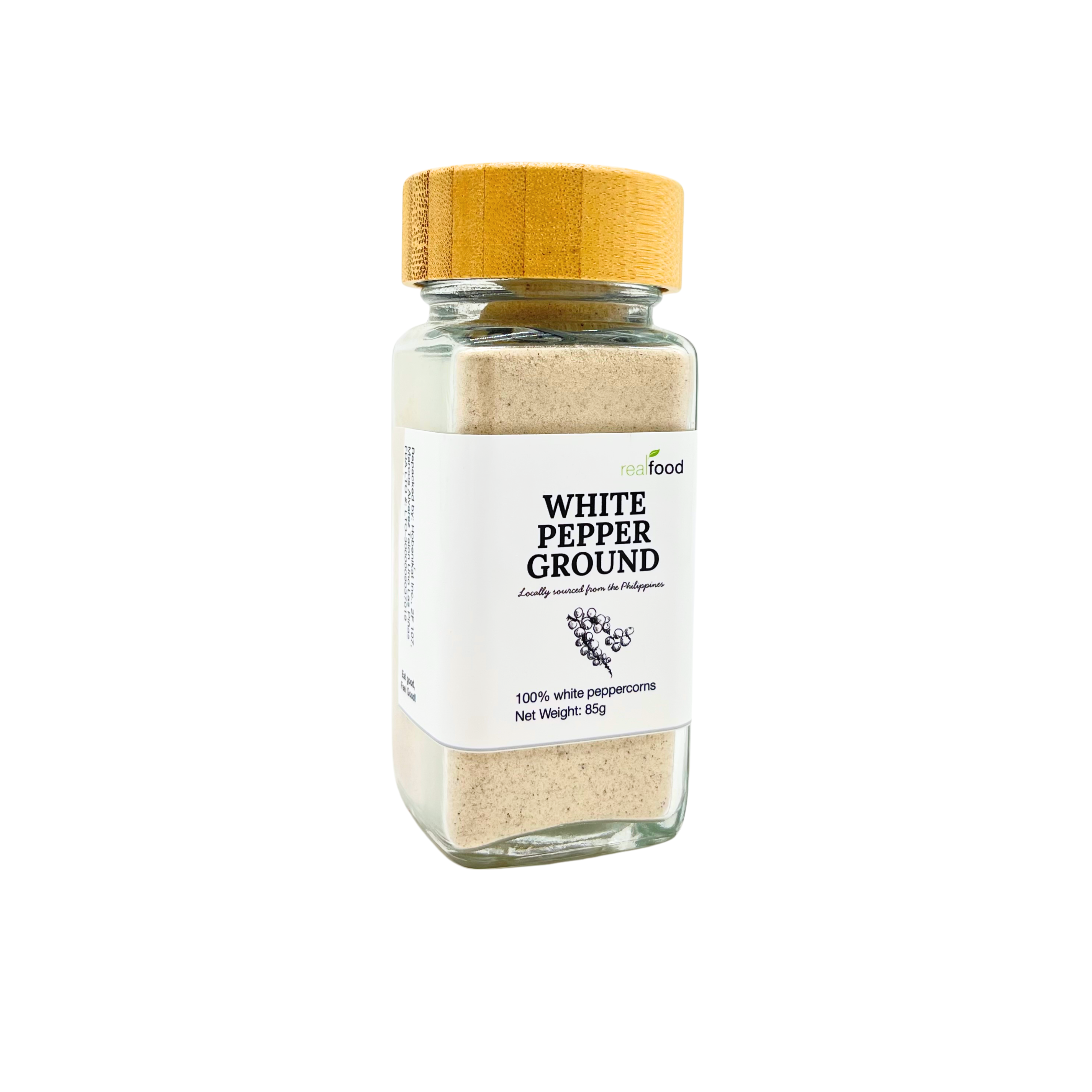 Real Food PH - White Pepper Ground