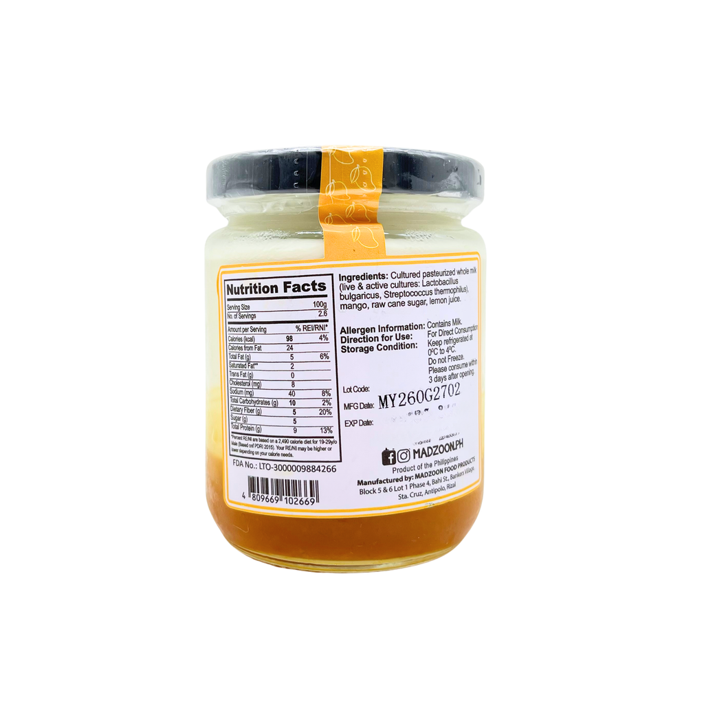Madzoon - Mango Yogurt