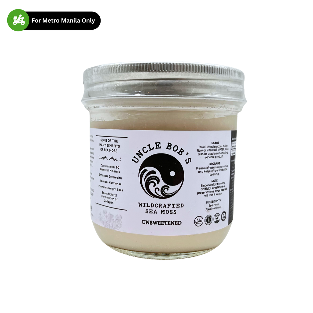 Uncle Bob's - Wildcrafted Seamoss Unsweetened