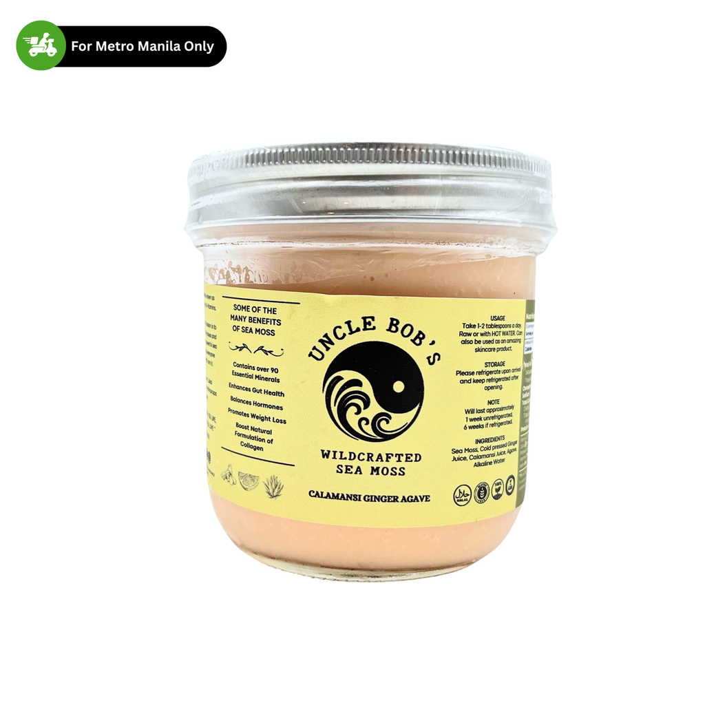 Uncle Bob's - Wildcrafted Seamoss Calamansi Ginger Agave