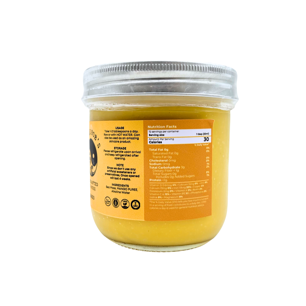 Uncle Bob's - Wildcrafted Mango Seamoss Blend