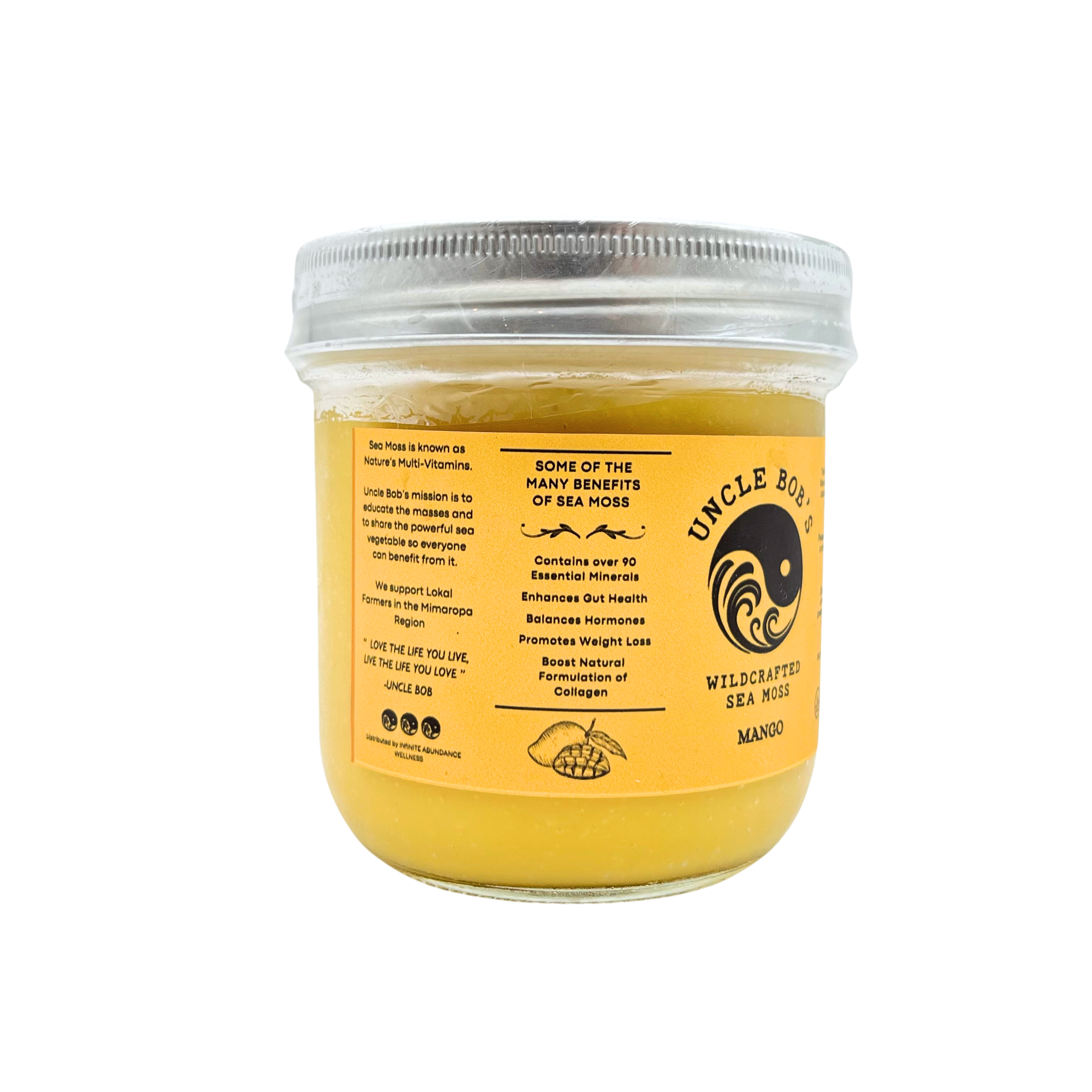 Uncle Bob's - Wildcrafted Mango Seamoss Blend