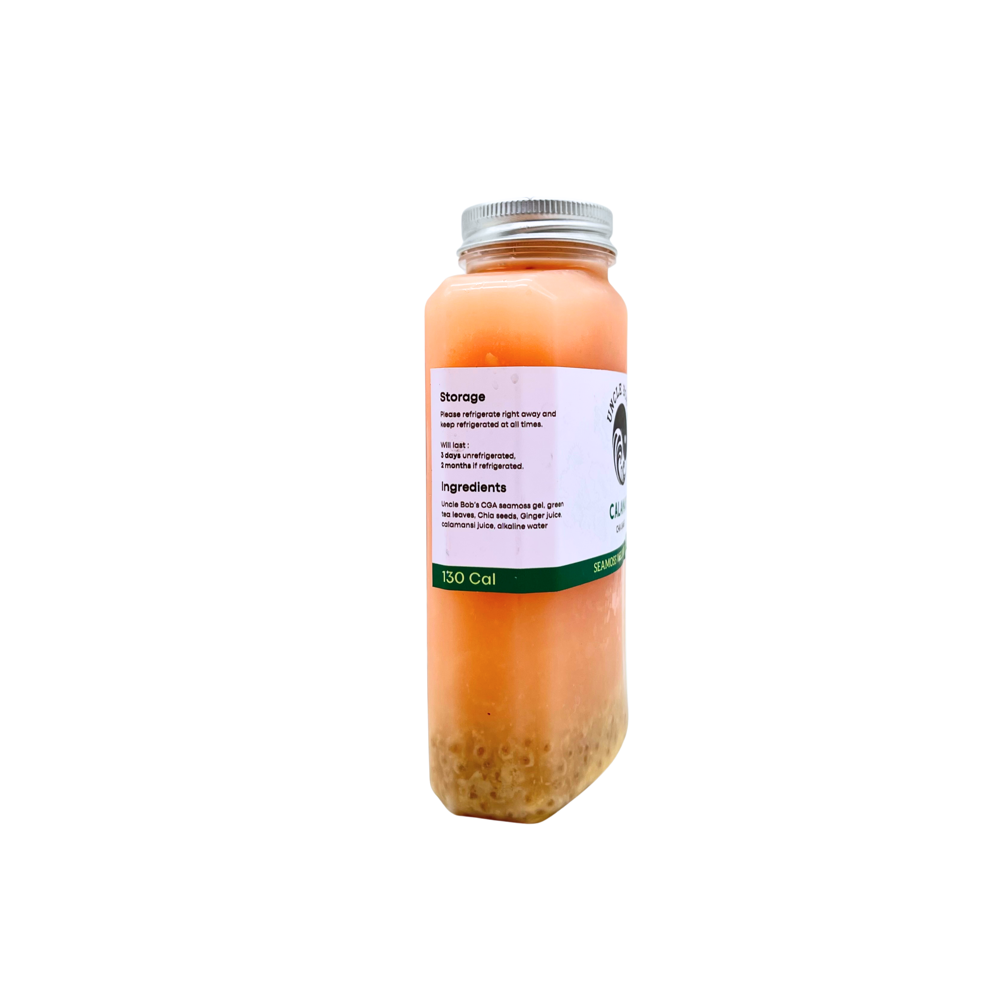 Uncle Bob's - Calamansi Chia Ginger Seamoss Potion
