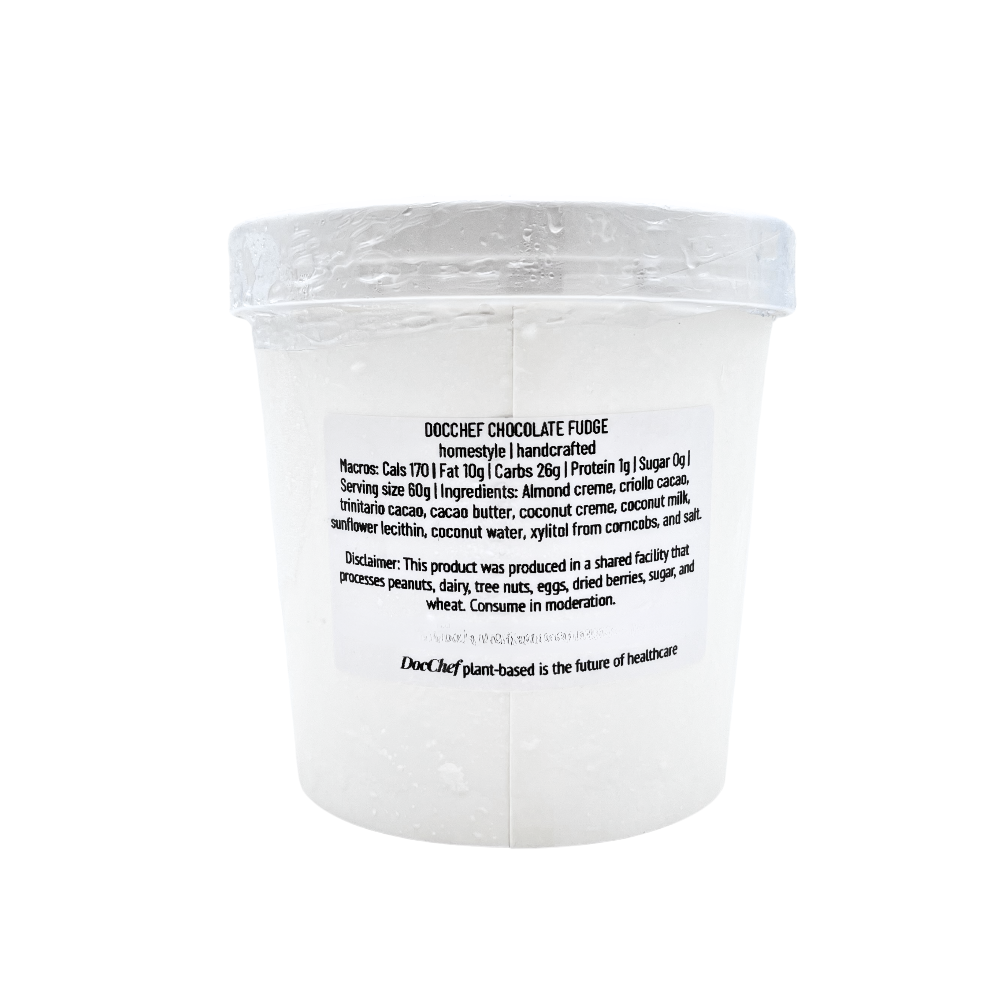 Doc Chef – Chocolate Fudge Plant-based Ice Cream