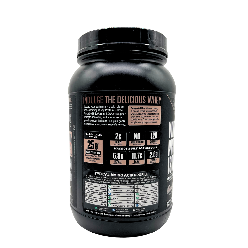 Whey Protein Isolate Gourmet Chocolate
