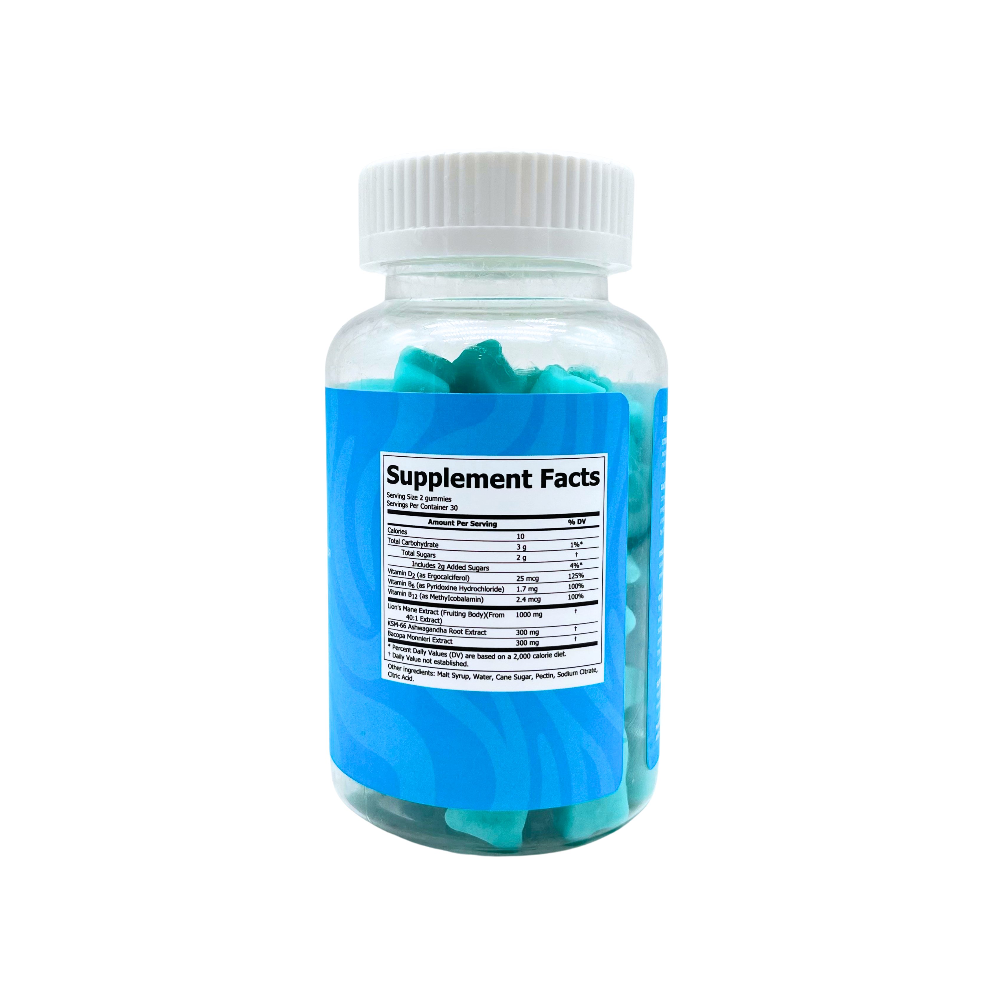 Supershrooms - Lion's Mane Ashwaganda Gummies