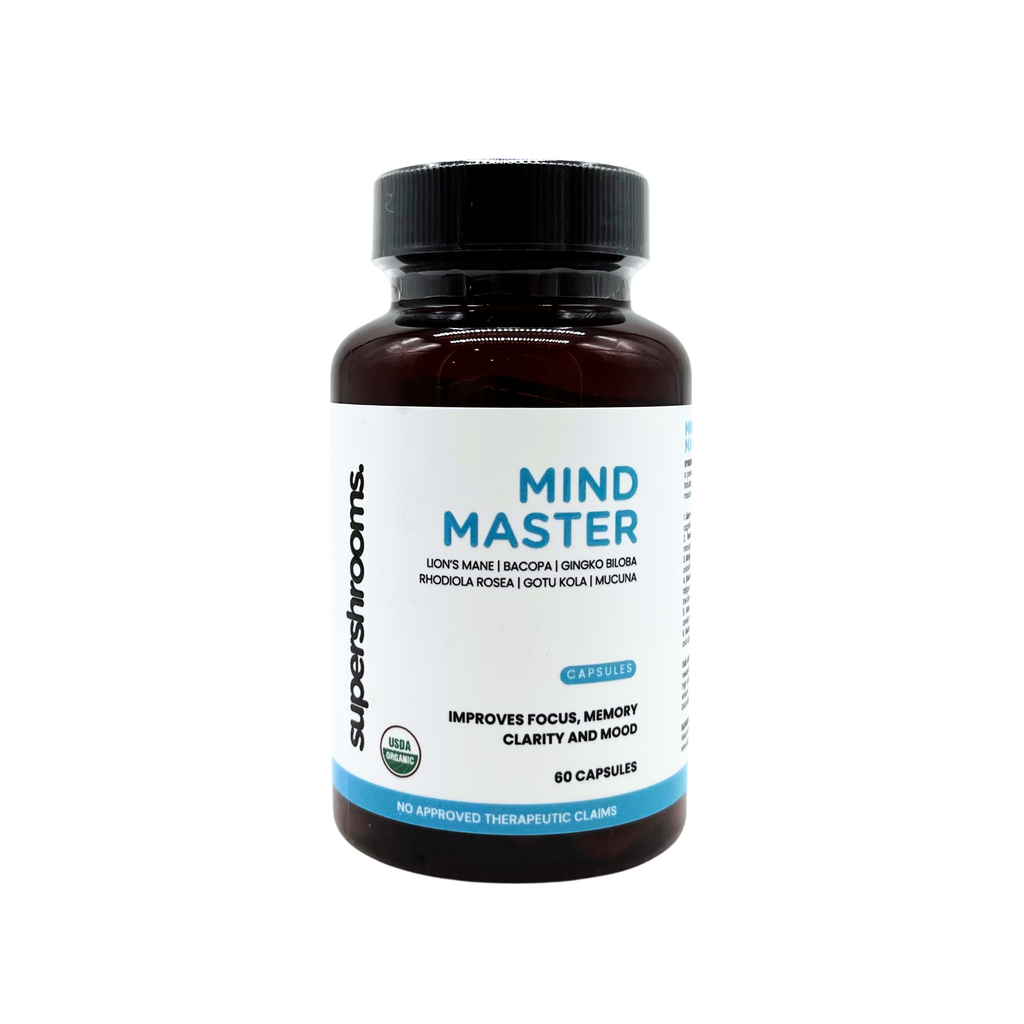 Supershrooms - Mind Master 6 in 1 Capsules