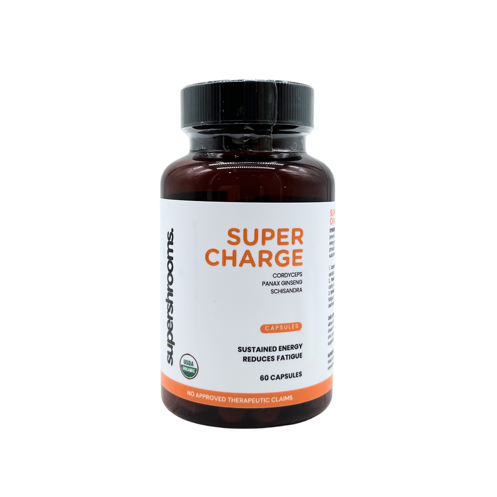 Supershrooms - Super Charge 3 in 1 Capsules