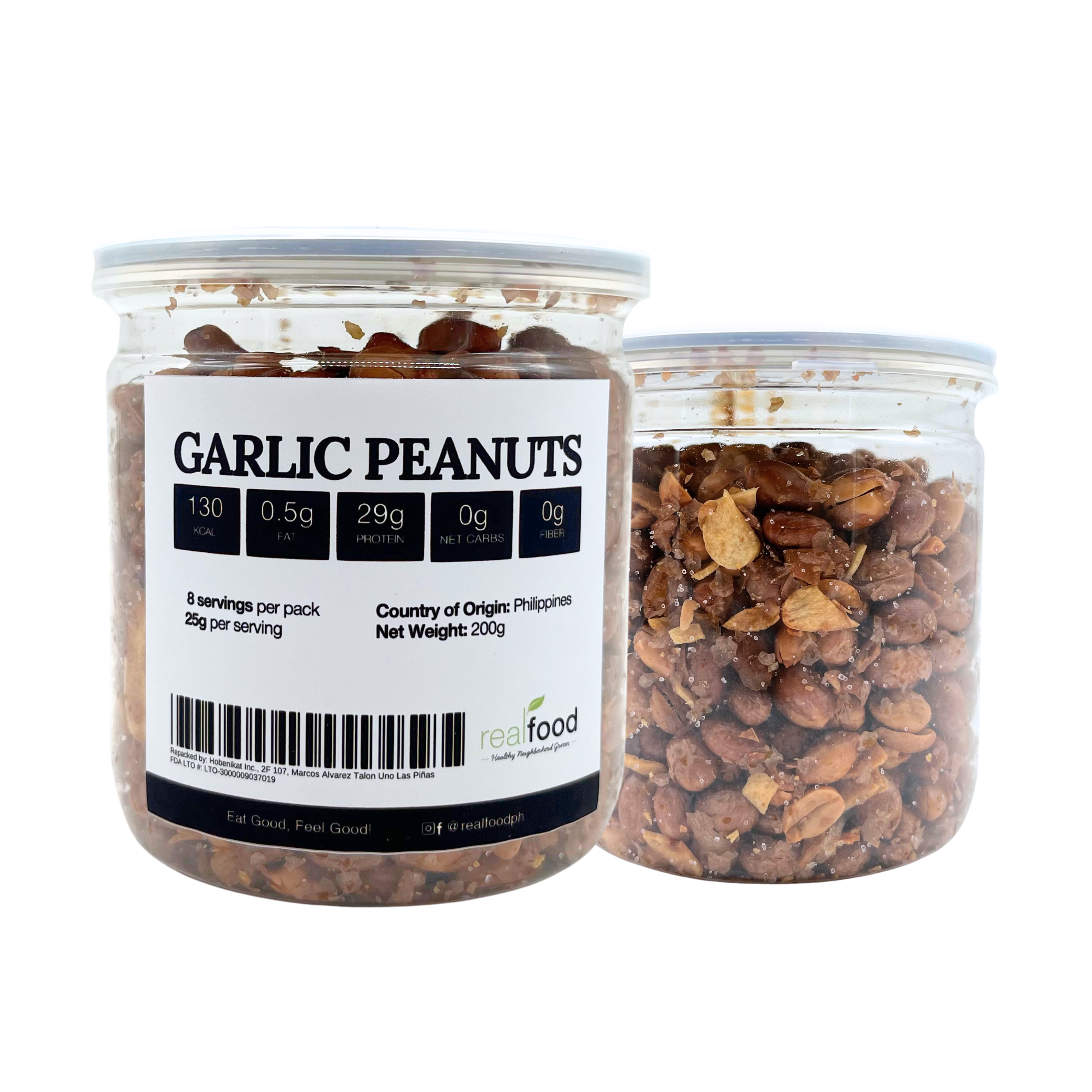 Real Food - Garlic Peanuts