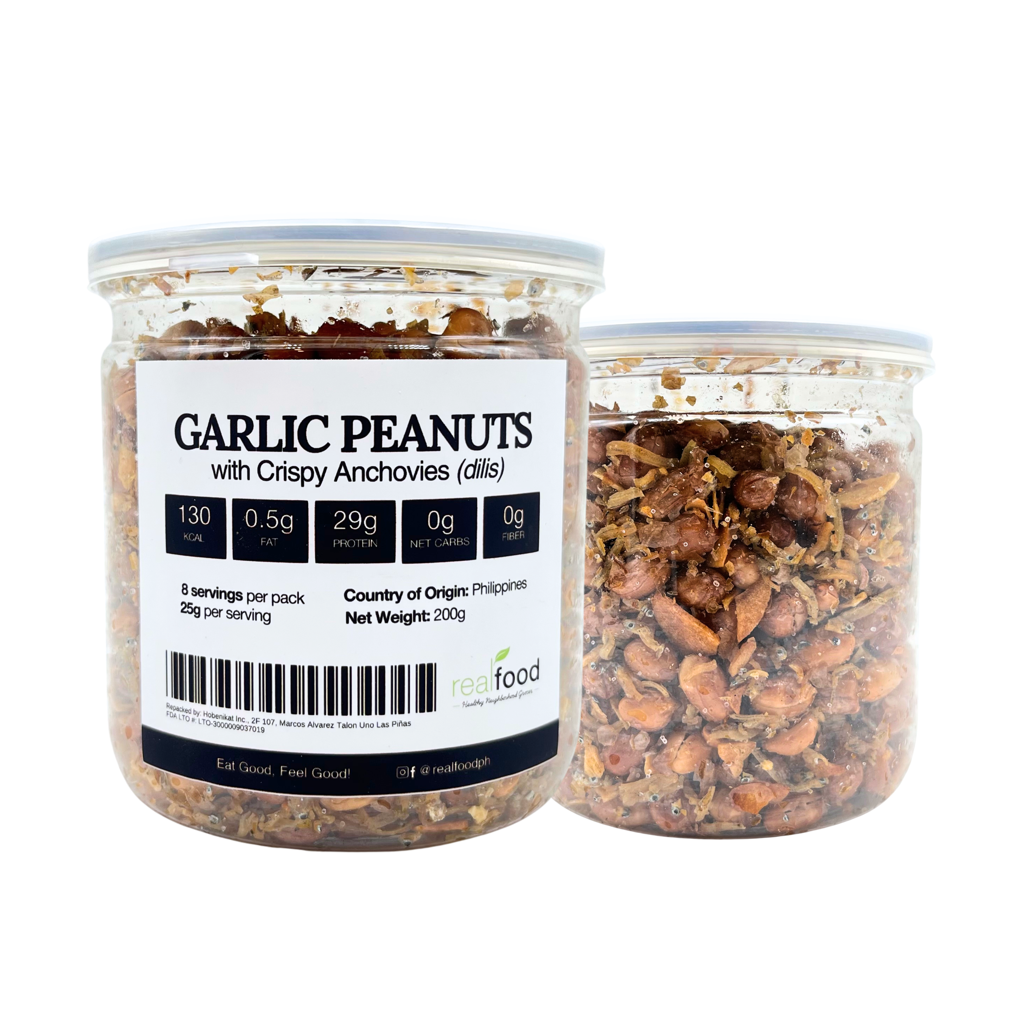 Real Food - Garlic Peanuts with Crispy Anchovies (Dilis)