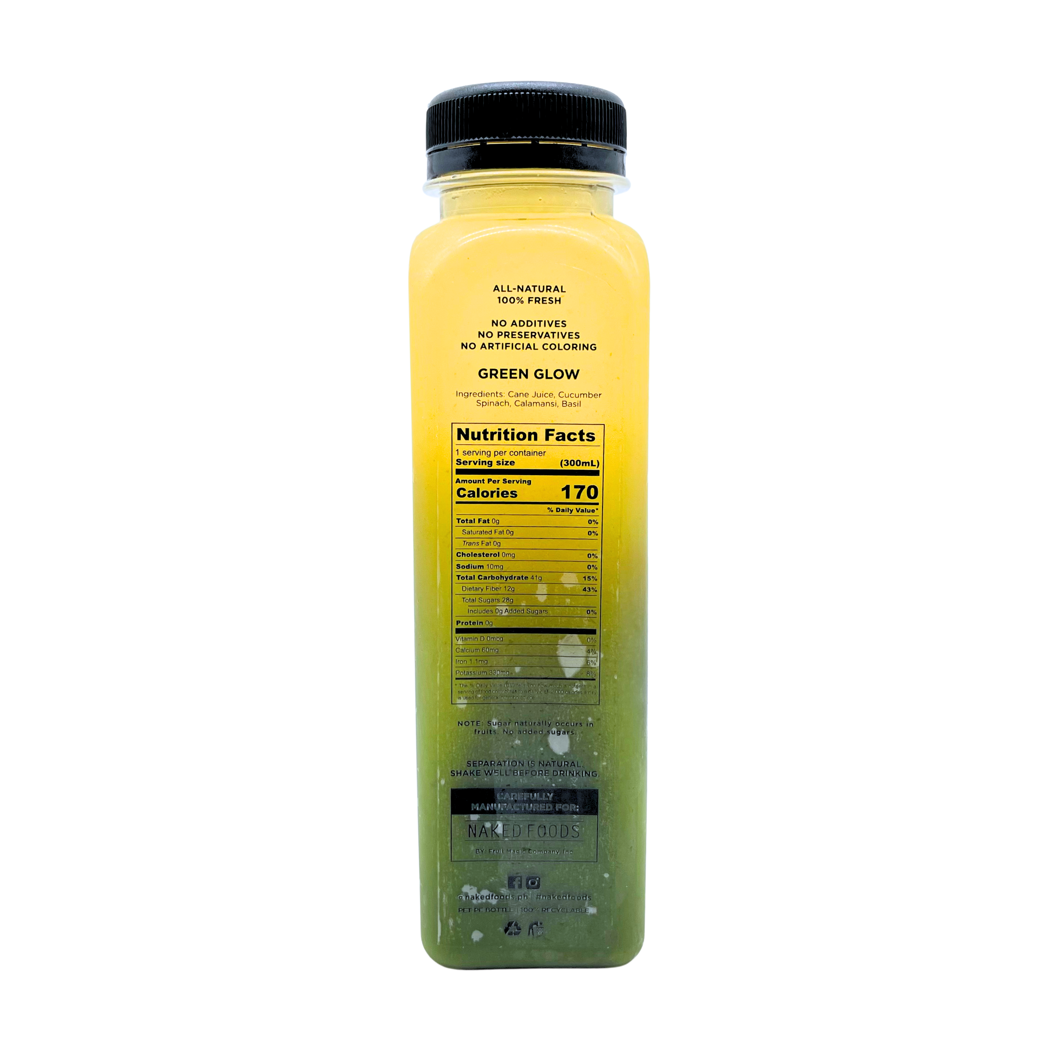 Naked Foods - Green Glow Juice