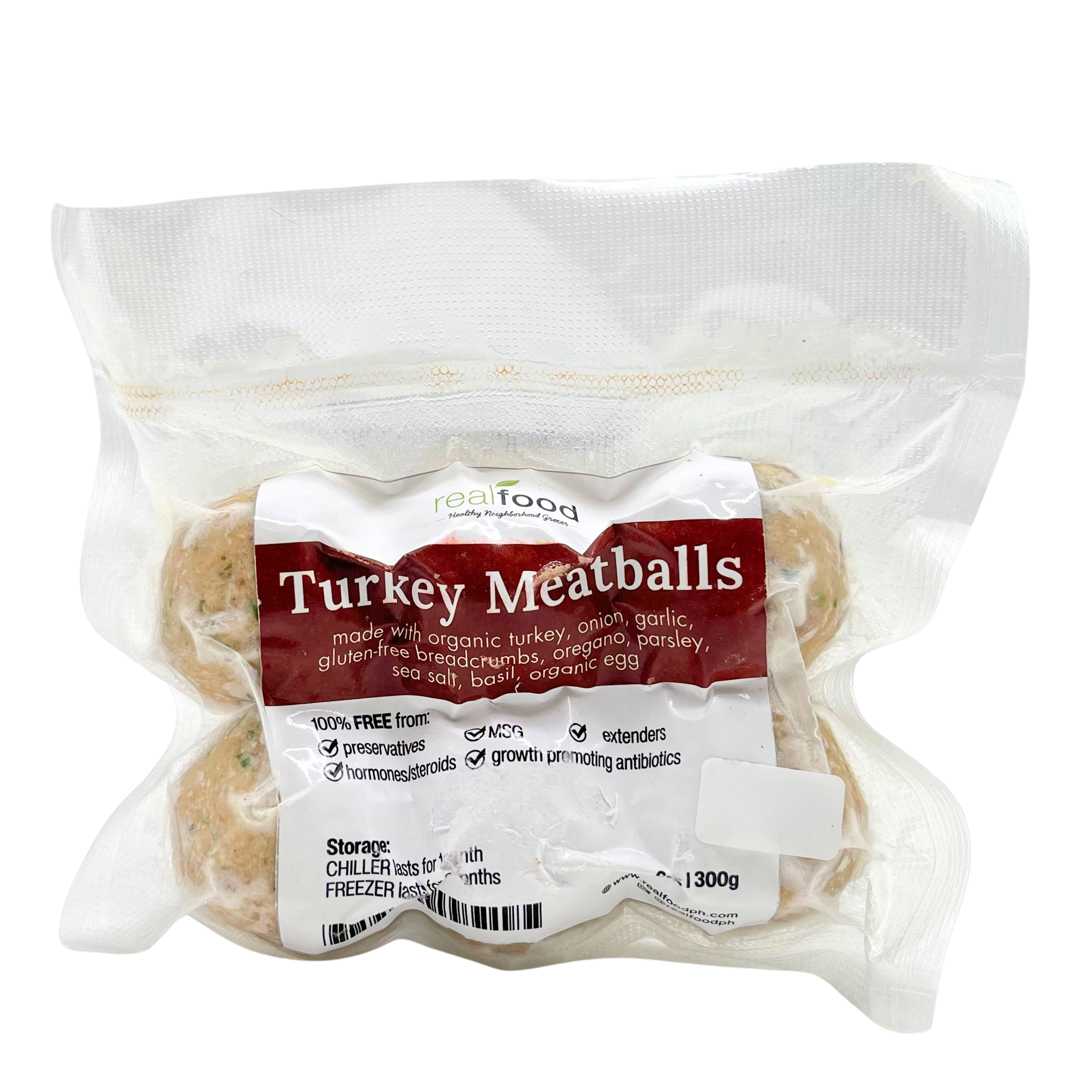 Real Food - Turkey Meatballs