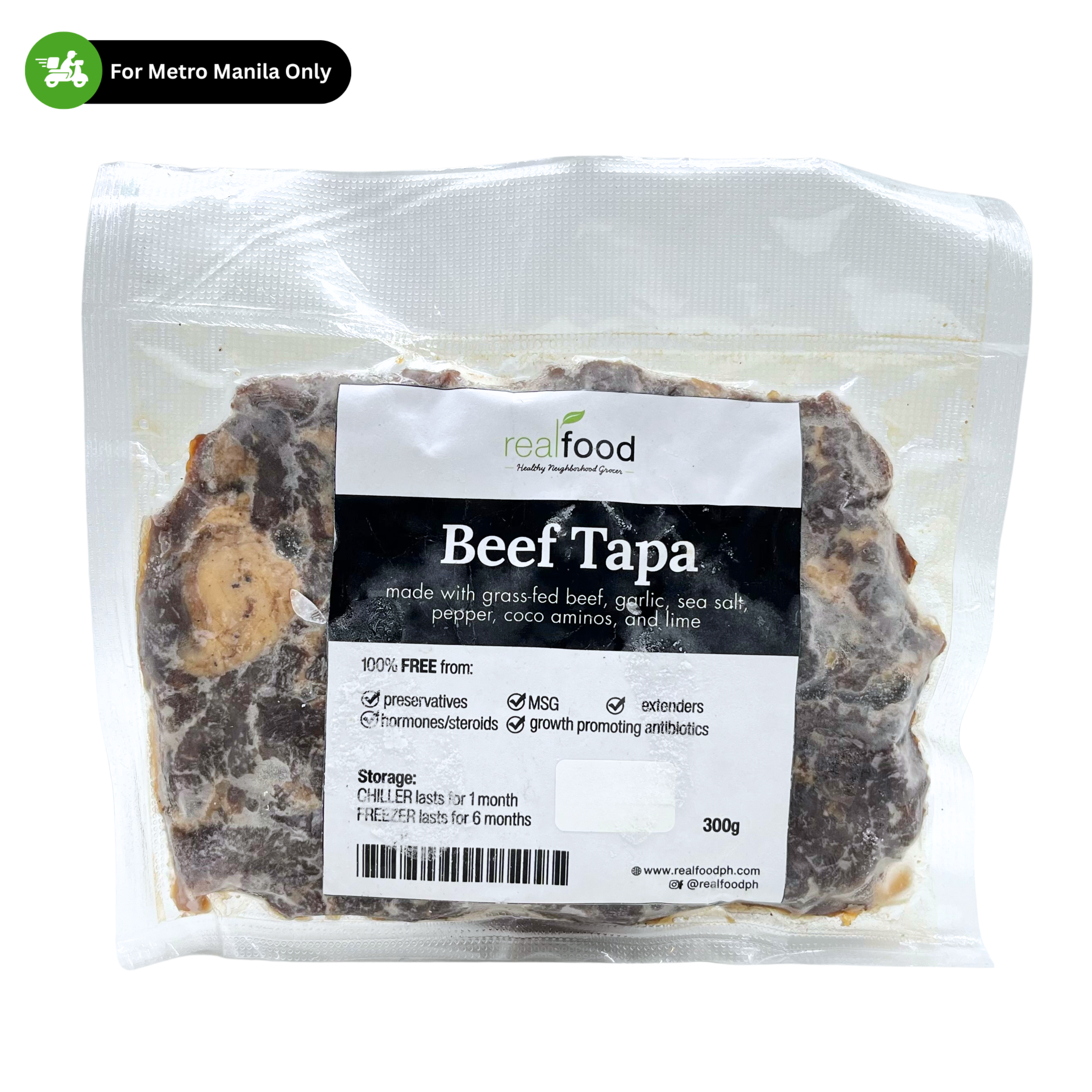 Real Food - Organic Beef Tapa