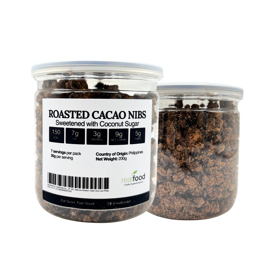 Real Food PH - Roasted Cacao Nibs with Coconut Sugar